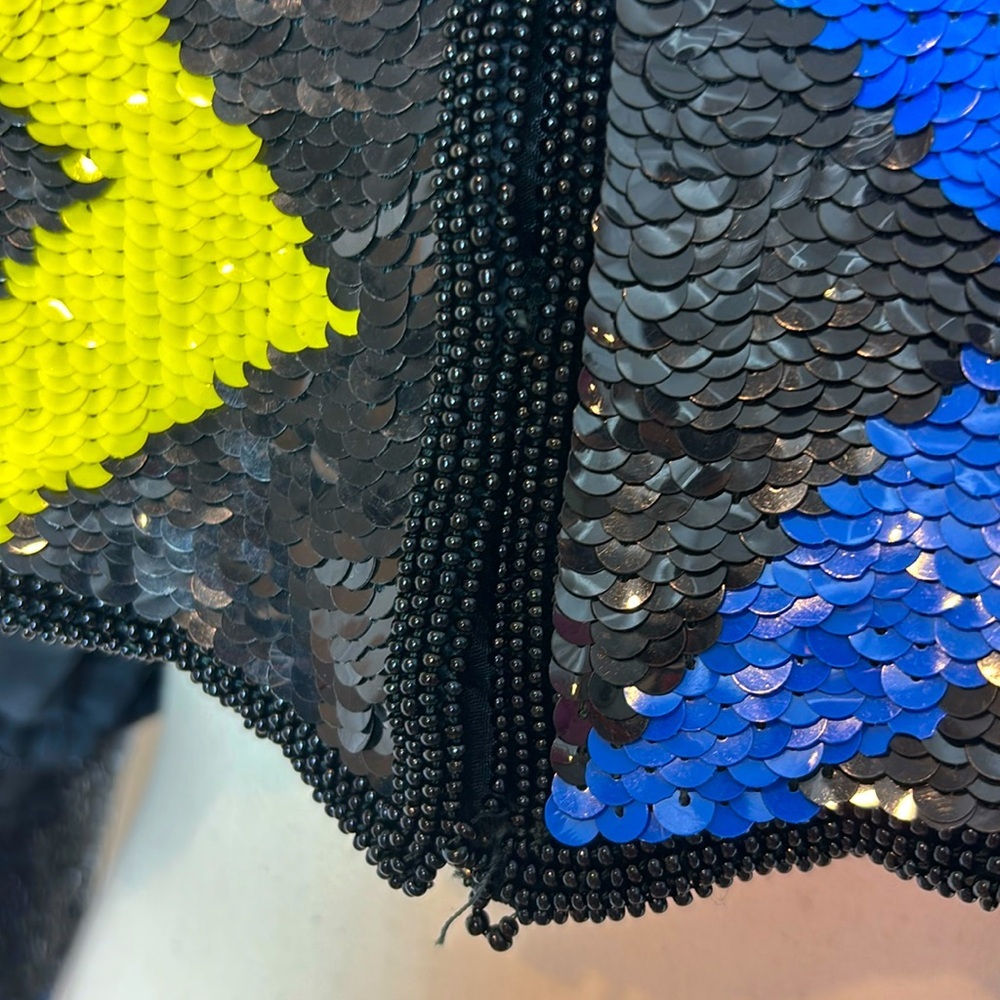 Colorful Sequin Zigzag Jacket - Picture 8 of 10